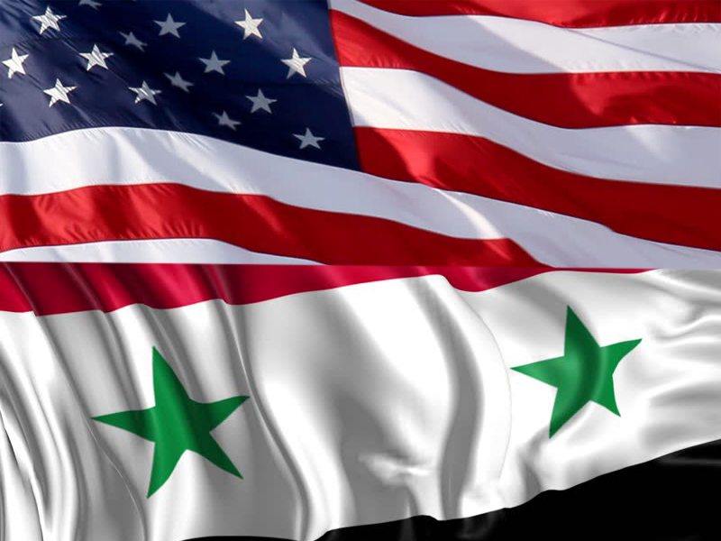 Syria - U.S. Flag Syria - U.S. Flag