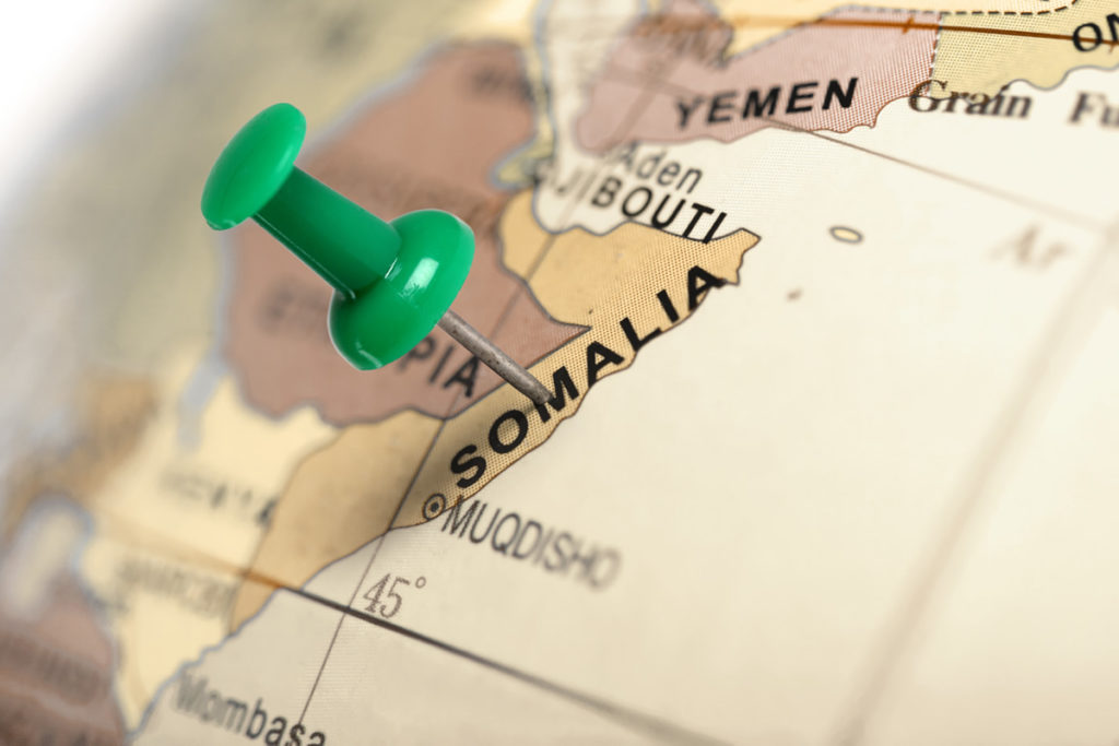 Somalia On The Map