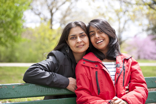 South Asian Immigrant Satellite Baby