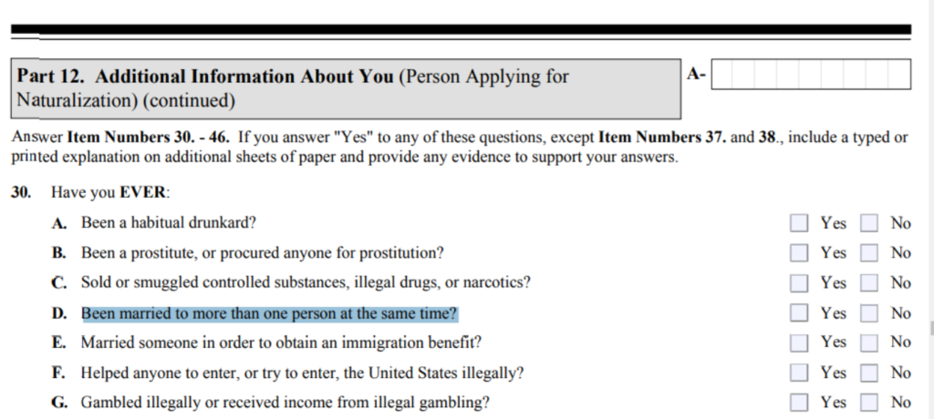 n-400-polygamy-question