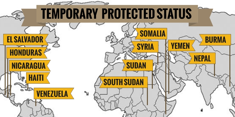 temporary-protected-status-march-2021-countries-map